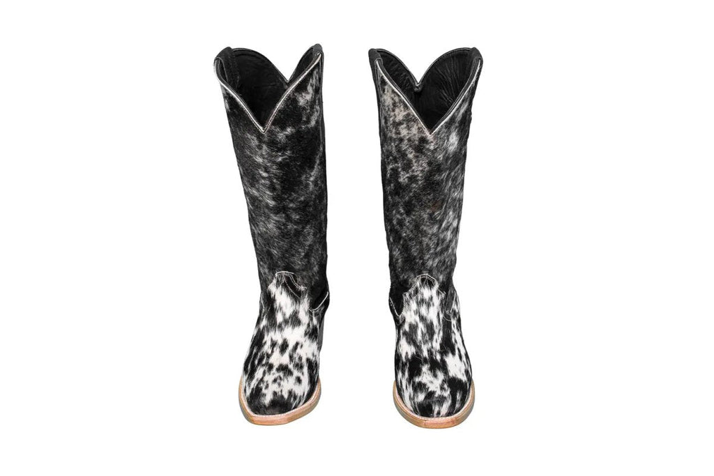 The Dakota Tall Cowhide Boots - Size 6 US