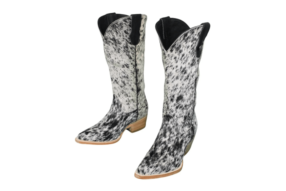 The Dakota Tall Cowhide Boots - Size 7 US