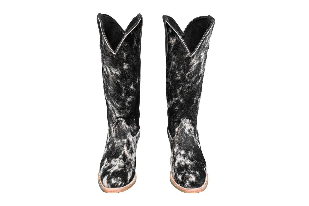 The Dakota Tall Cowhide Boots - Size 7 US