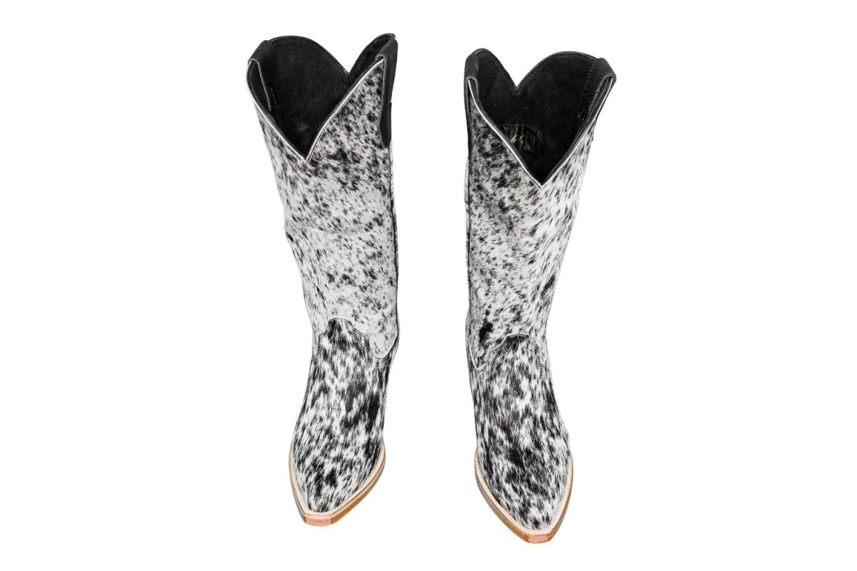 The Dakota Tall Cowhide Boots - Size 7 US