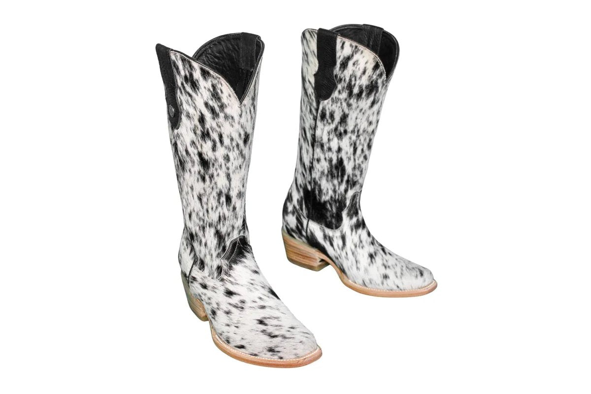 The Dakota Tall Cowhide Boots - Size 7.5 US