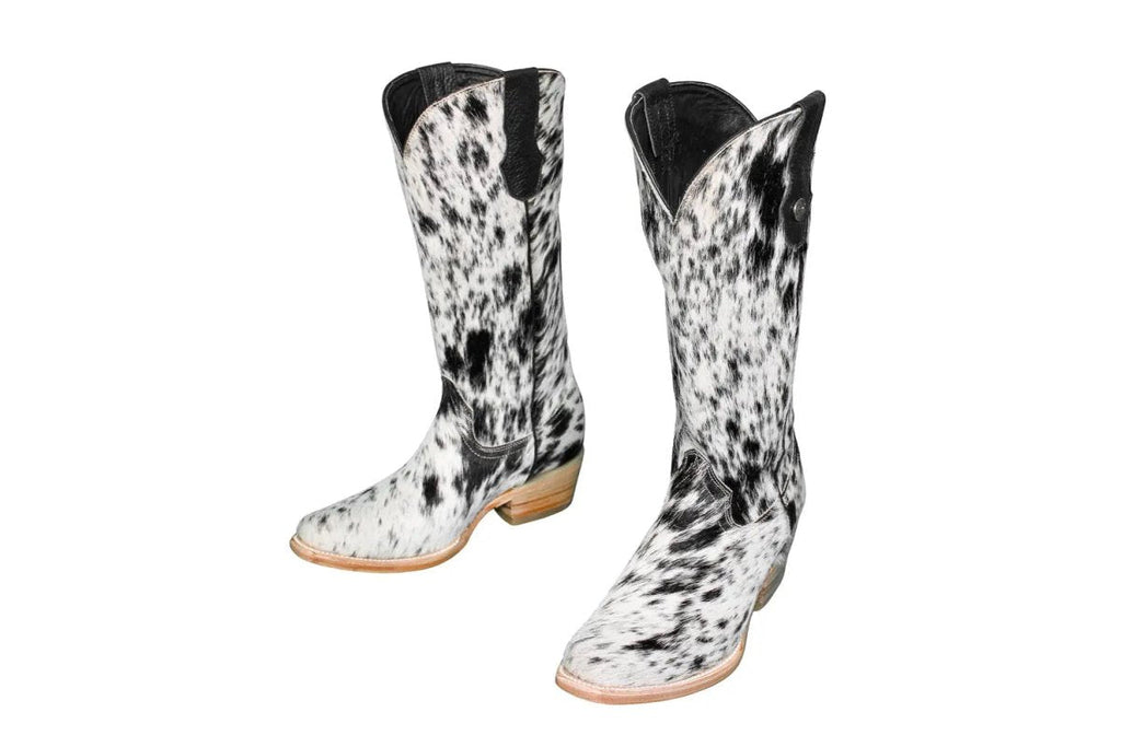 The Dakota Tall Cowhide Boots - Size 7.5 US