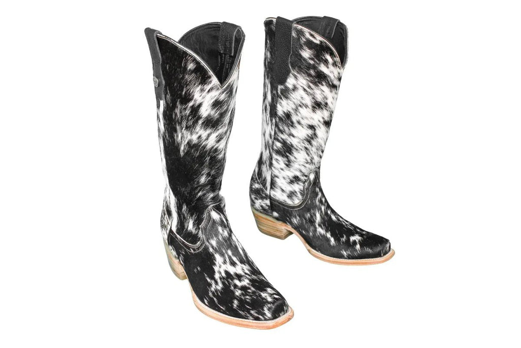 The Dakota Tall Cowhide Boots - Size 9.5 US