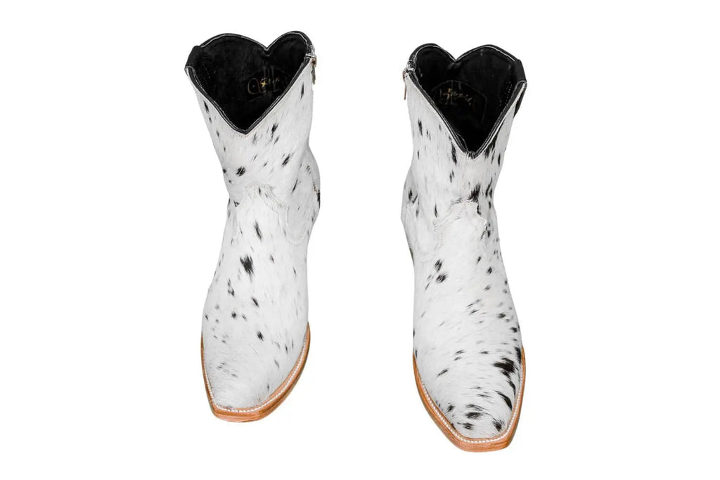 The Loretta Cowhide Boots - Size 10 US