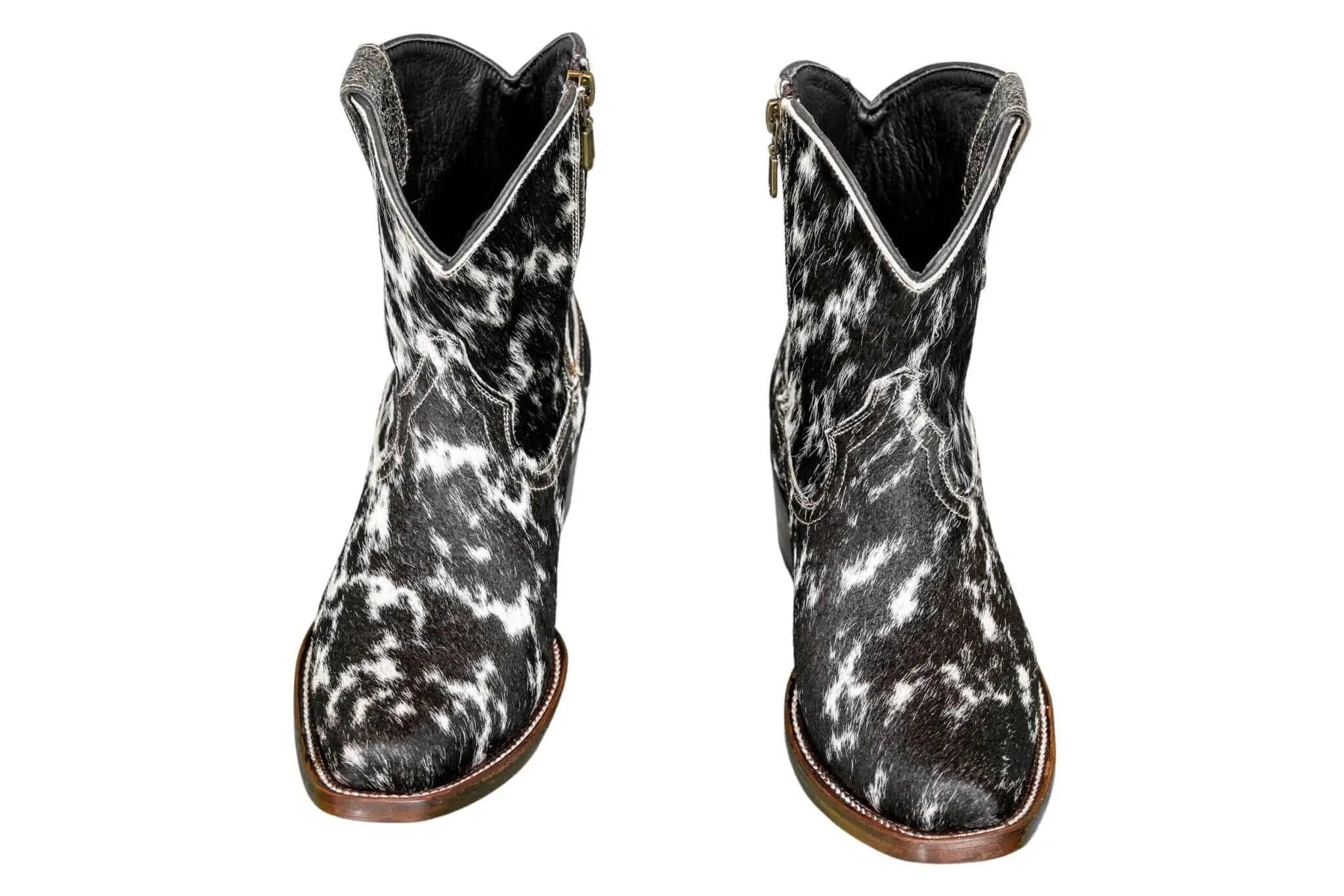 The Loretta Cowhide Boots - Size 5.5 US