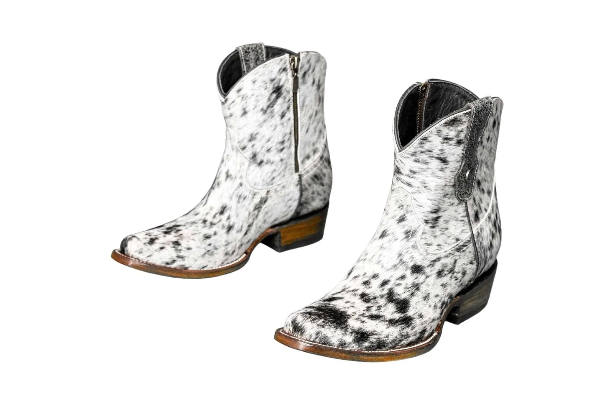 The Loretta Cowhide Boots - Size 6 US