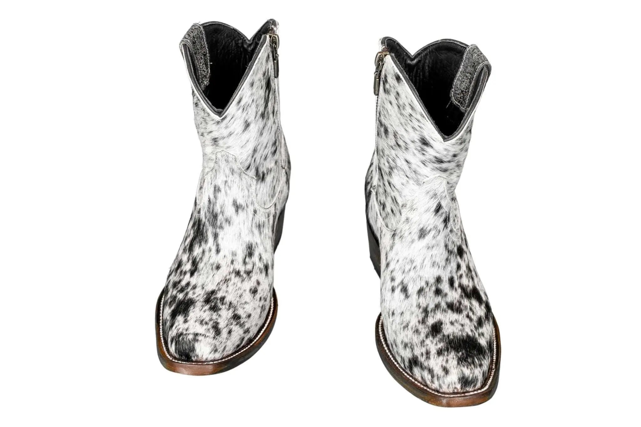 The Loretta Cowhide Boots - Size 6 US