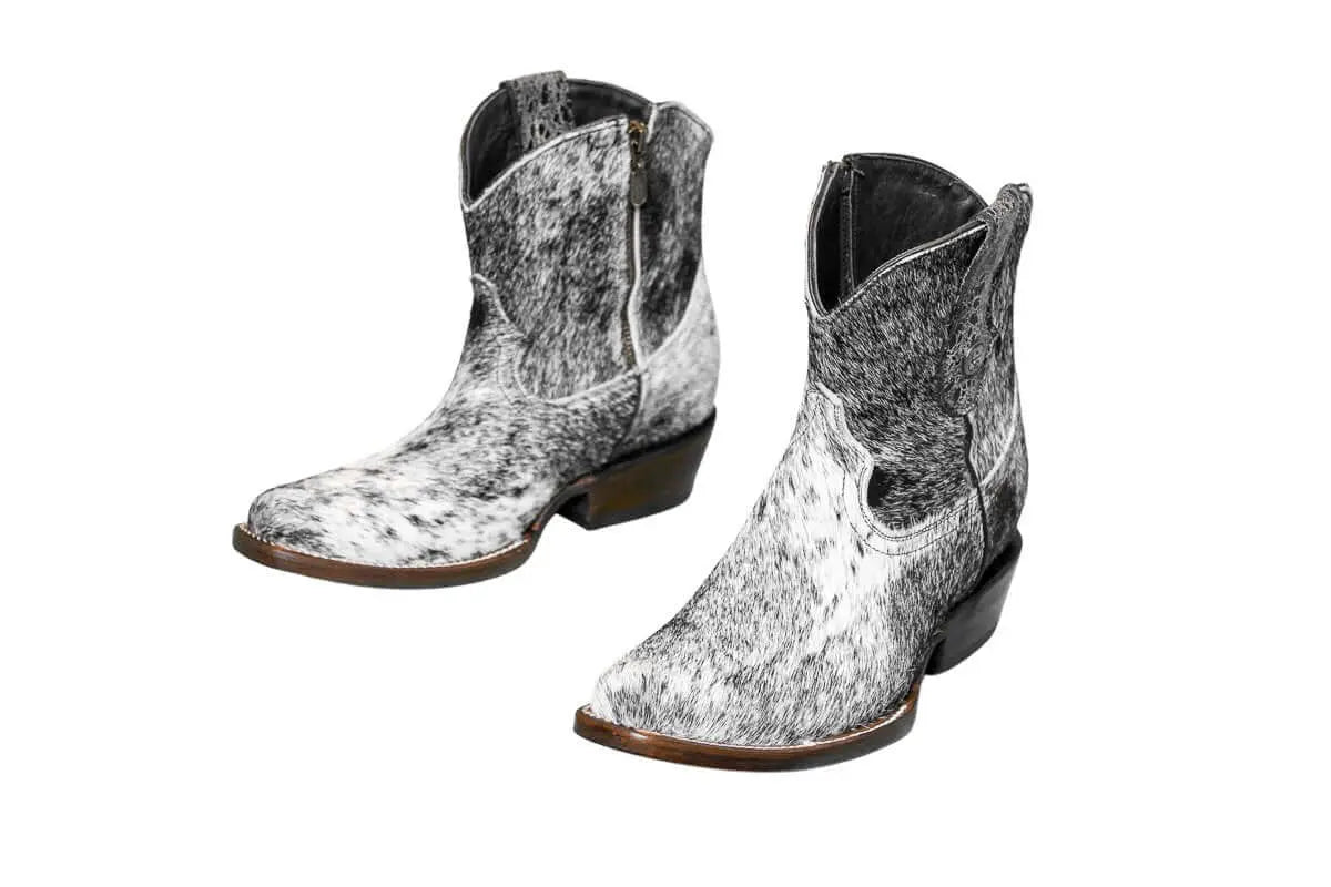 The Loretta Cowhide Boots - Size 6 US