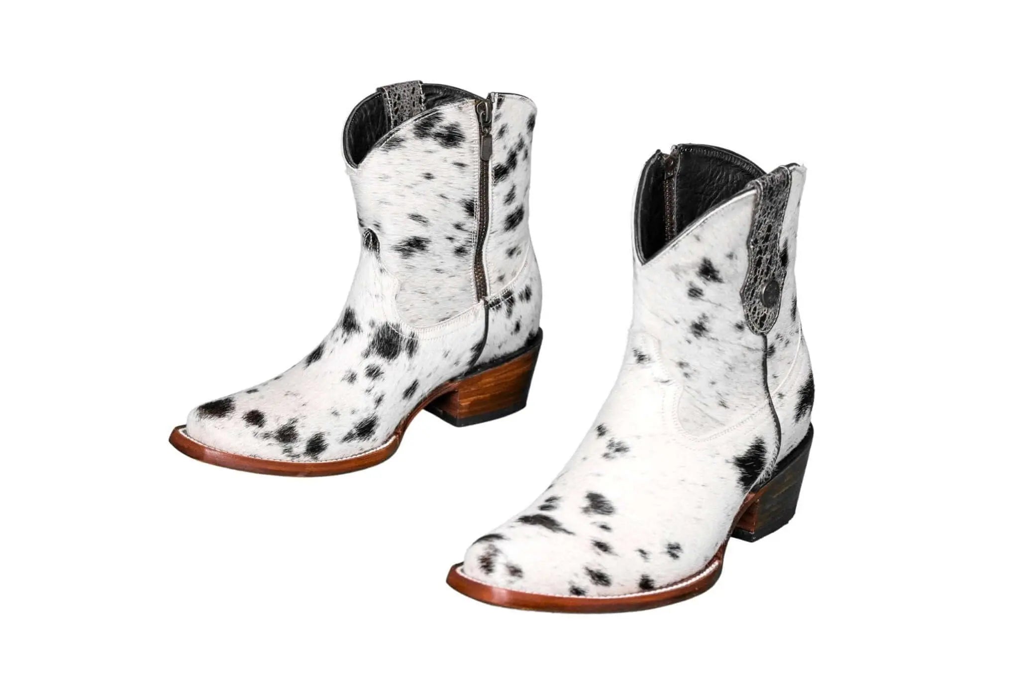 The Loretta Cowhide Boots - Size 6.5 US