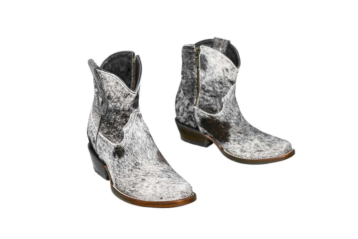 The Loretta Cowhide Boots - Size 6.5 US