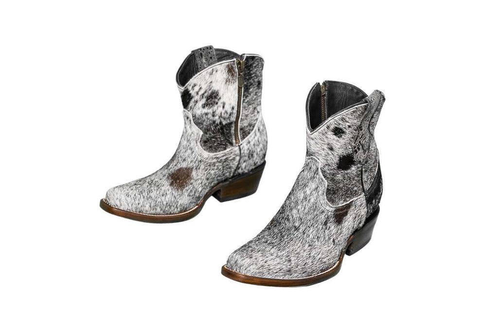 The Loretta Cowhide Boots - Size 6.5 US