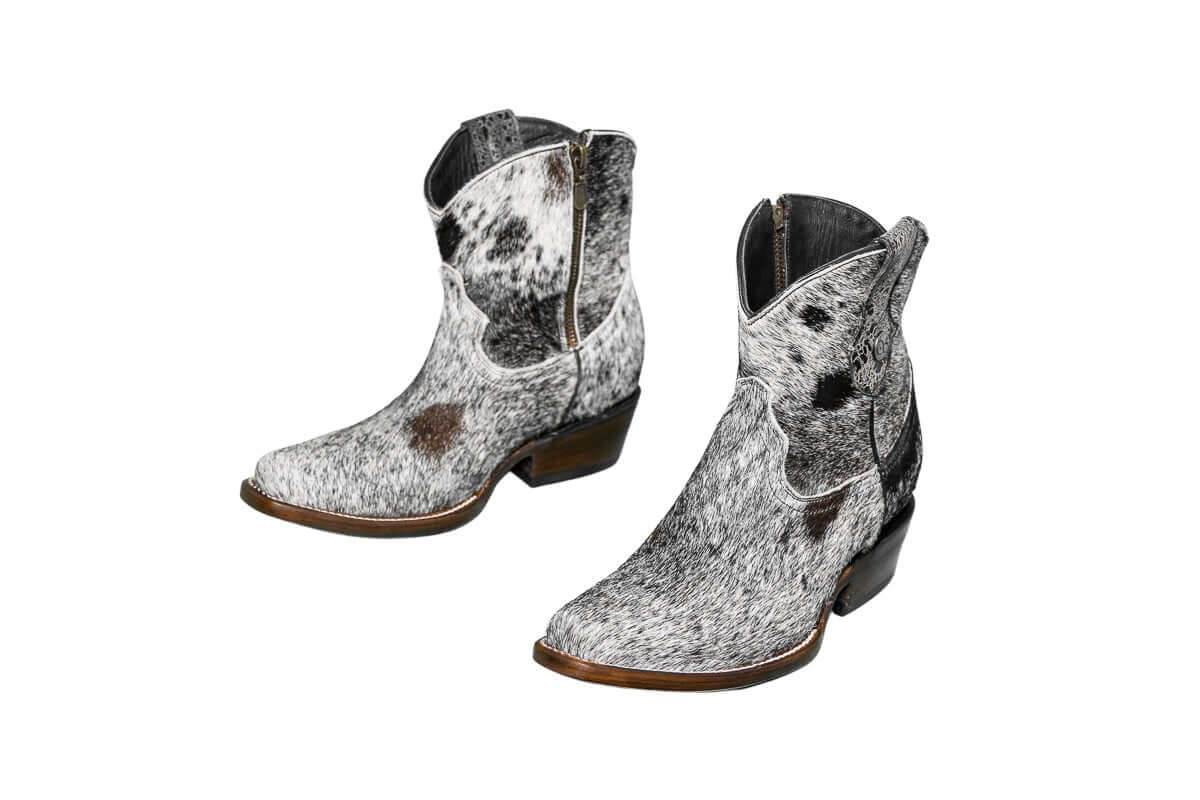 The Loretta Cowhide Boots - Size 6.5 US