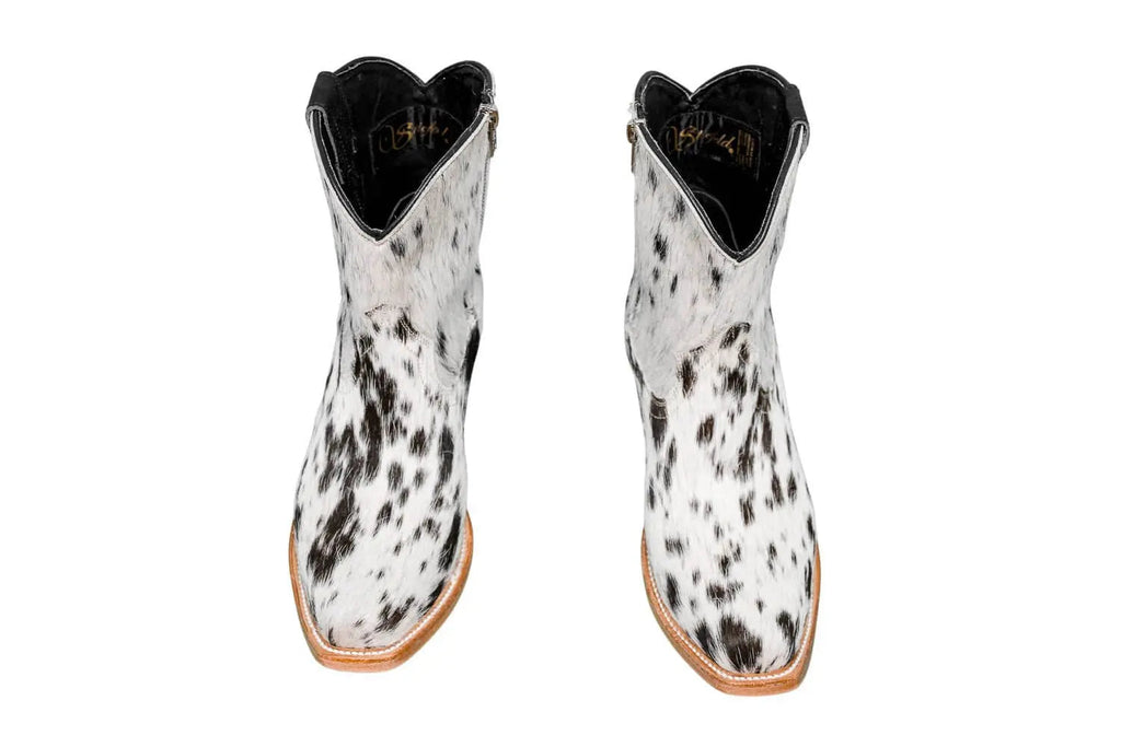 The Loretta Cowhide Boots - Size 7 US