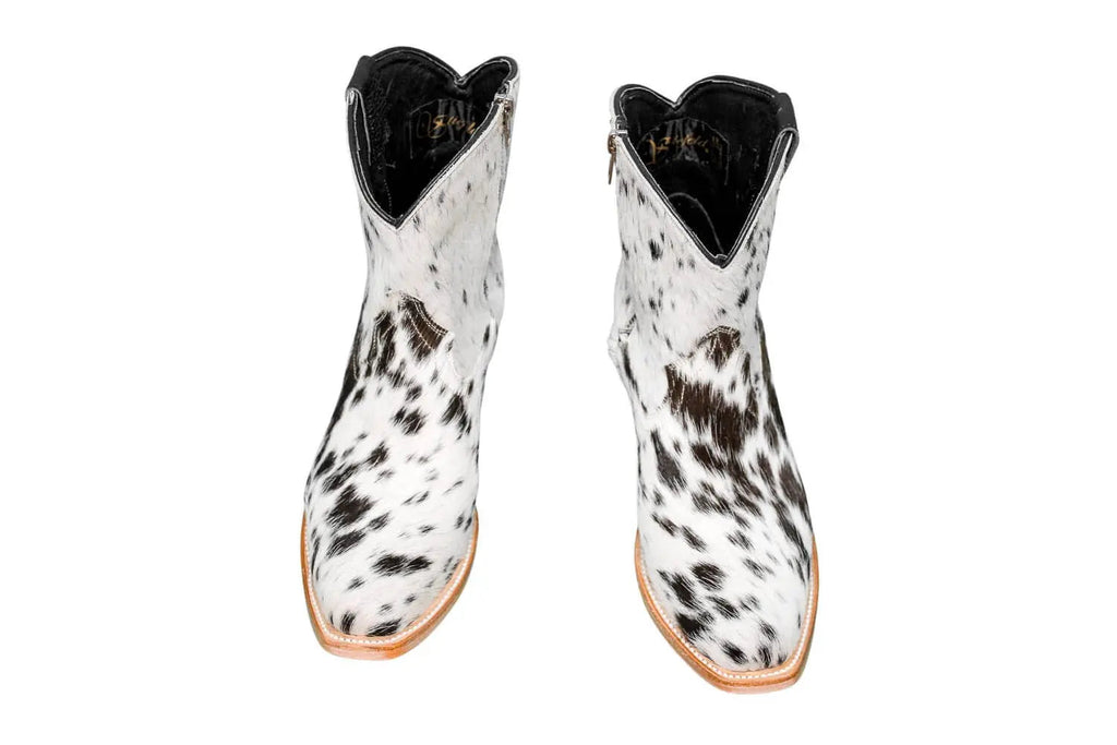 The Loretta Cowhide Boots - Size 7 US