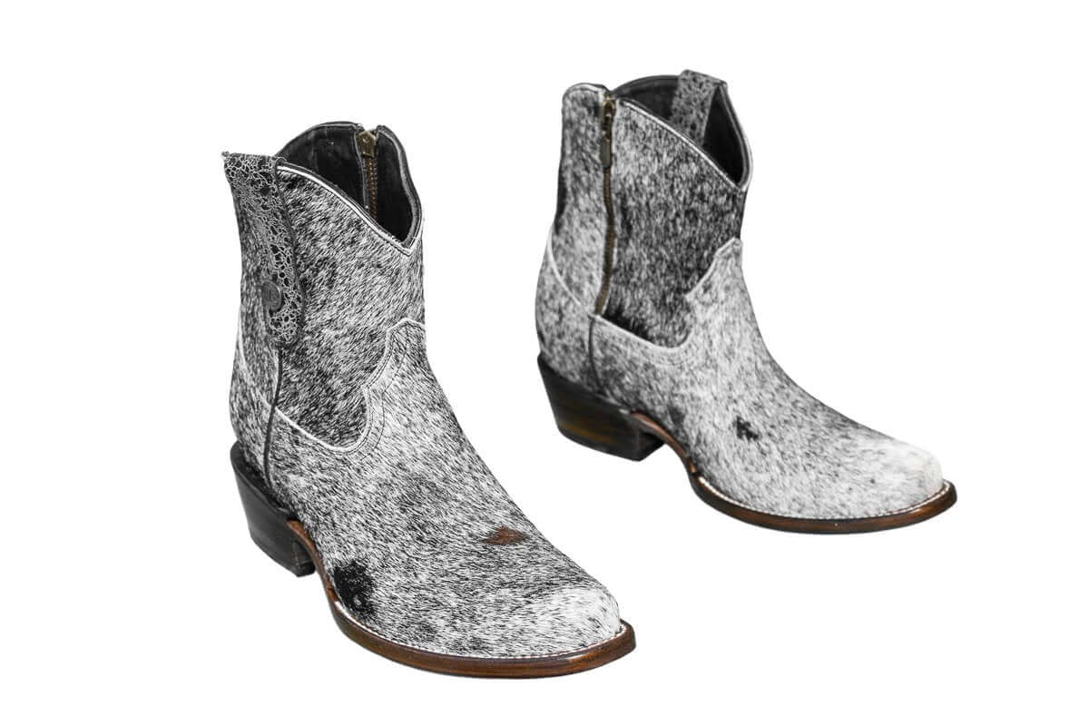 The Loretta Cowhide Boots - Size 7.5 US