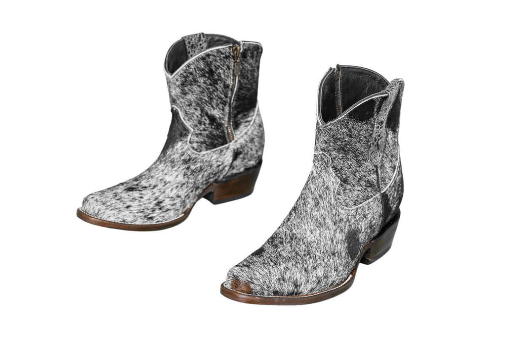 The Loretta Cowhide Boots - Size 7.5 US