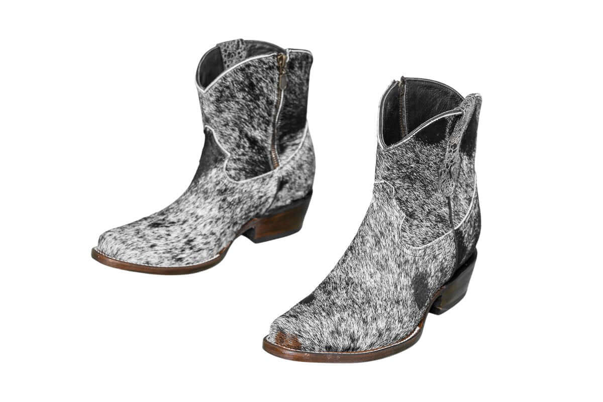 The Loretta Cowhide Boots - Size 7.5 US