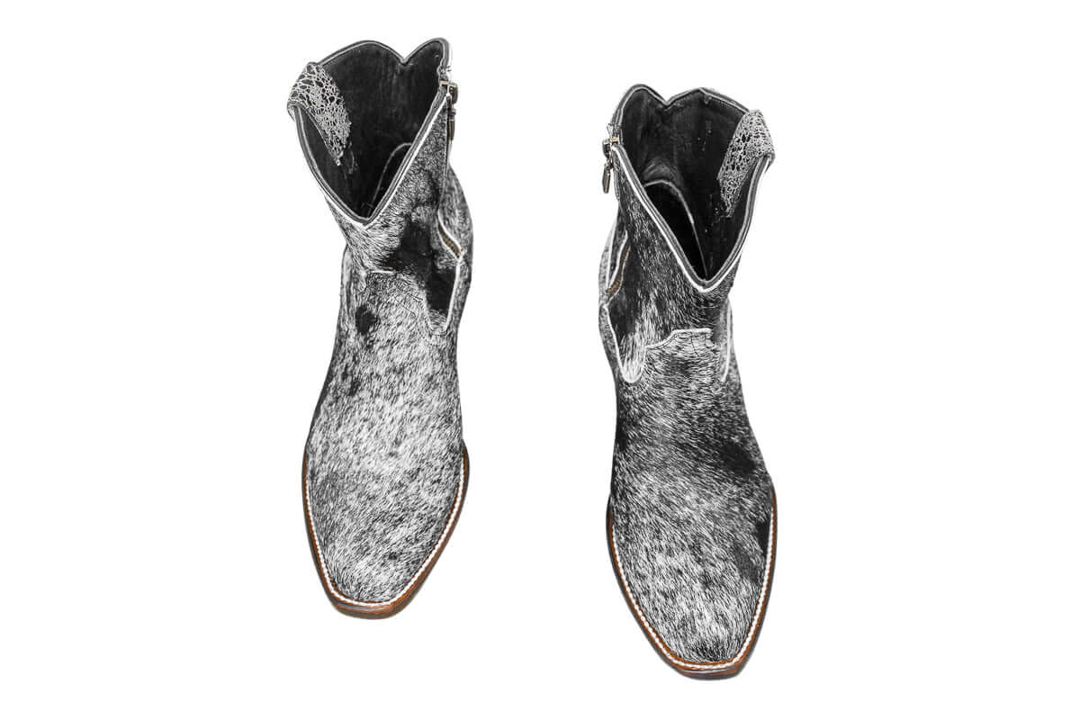 The Loretta Cowhide Boots - Size 7.5 US