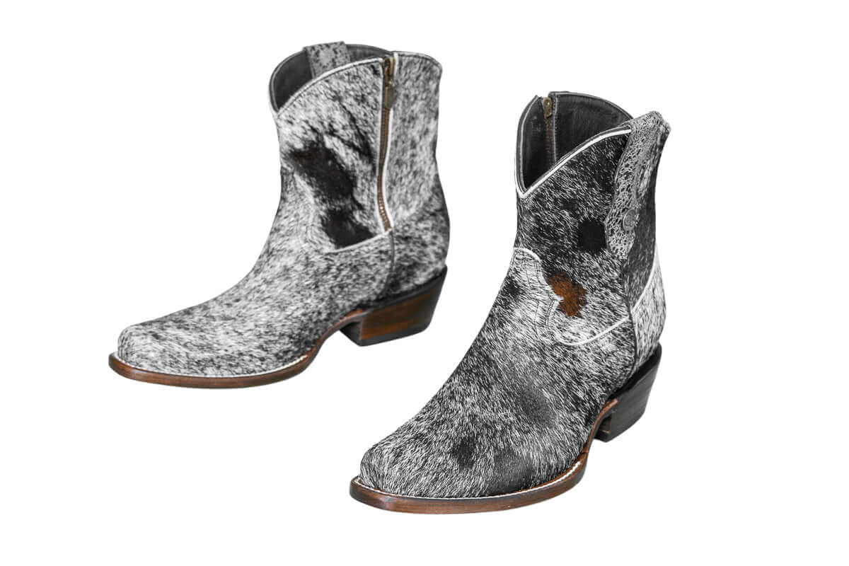 The Loretta Cowhide Boots - Size 7.5 US