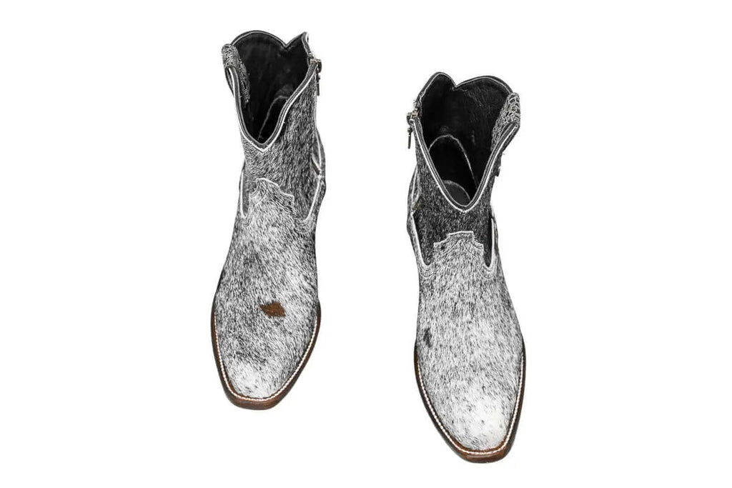 The Loretta Cowhide Boots - Size 7.5 US