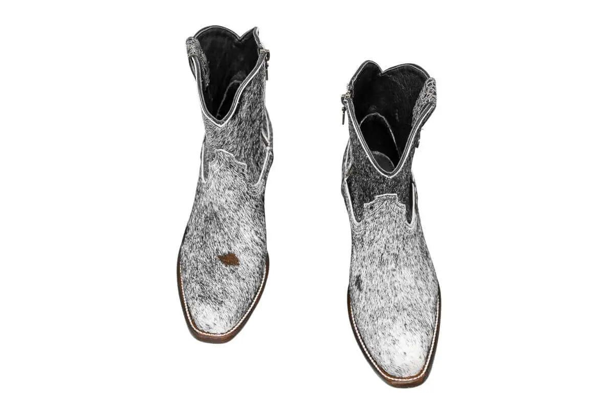 The Loretta Cowhide Boots - Size 7.5 US