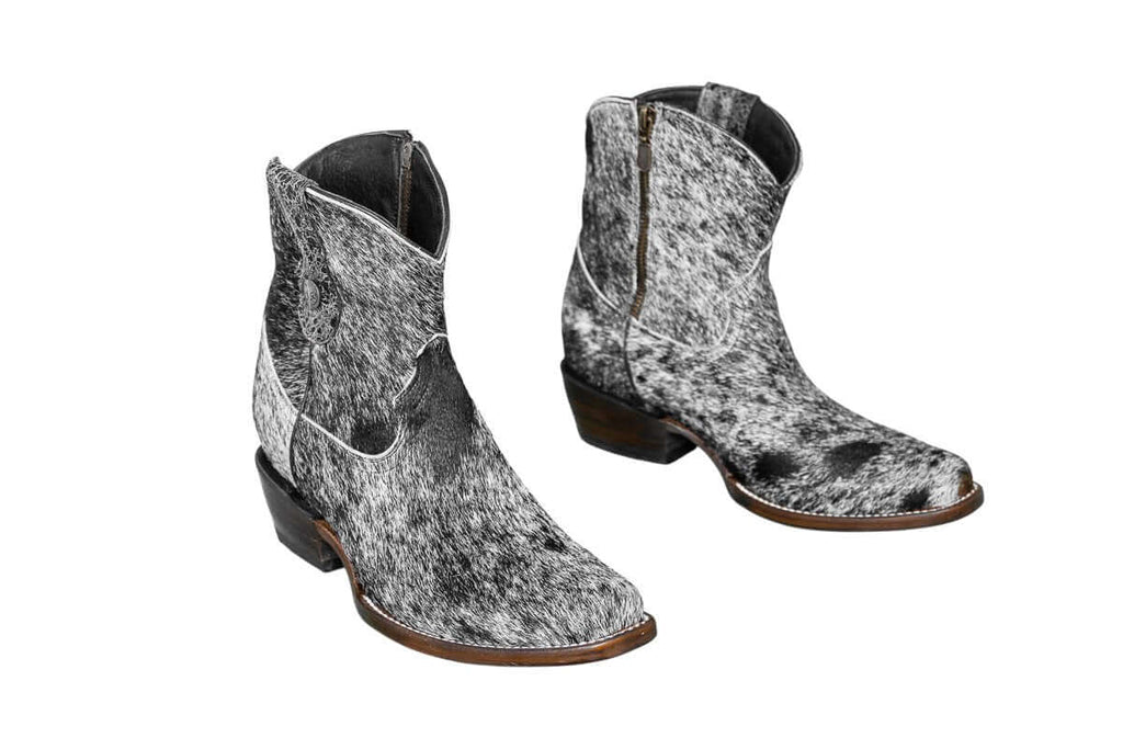The Loretta Cowhide Boots - Size 7.5 US