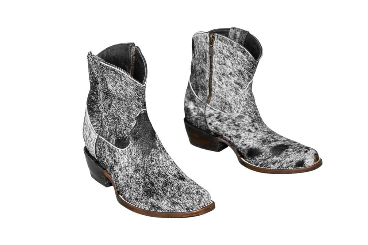 The Loretta Cowhide Boots - Size 7.5 US