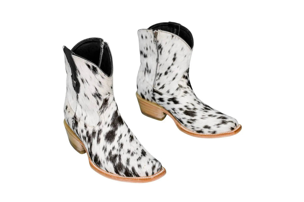 The Loretta Cowhide Boots - Size 8 US