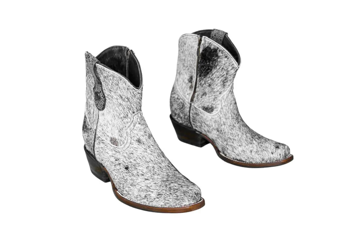 The Loretta Cowhide Boots - Size 8 US
