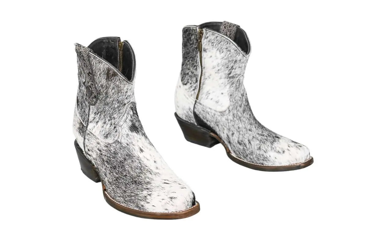 The Loretta Cowhide Boots - Size 8.5 US