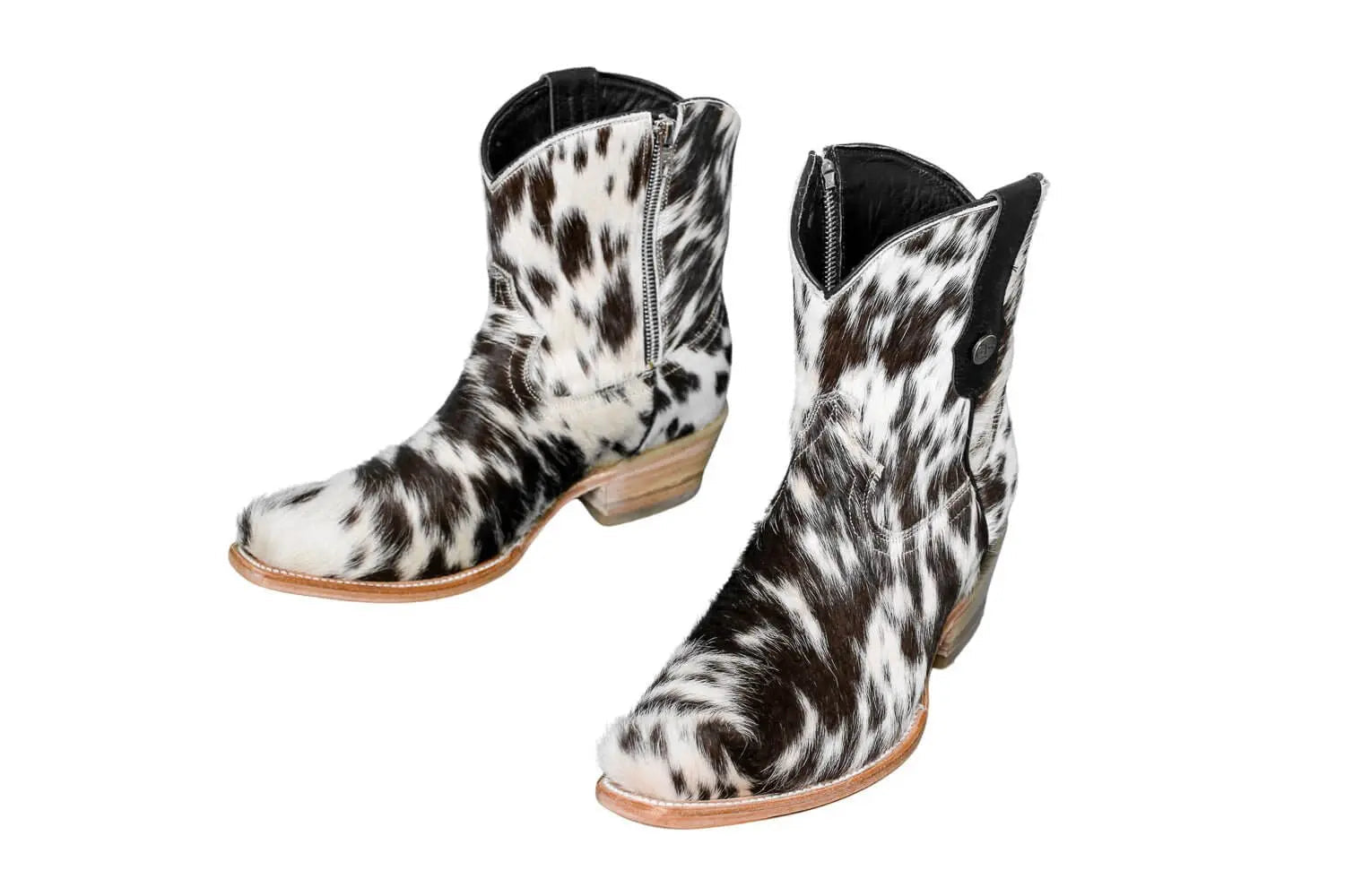 The Loretta Cowhide Boots - Size 8.5 US