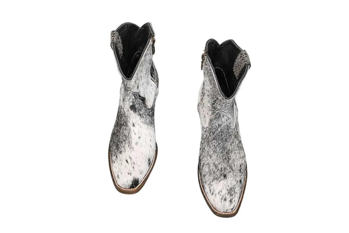 The Loretta Cowhide Boots - Size 8.5 US