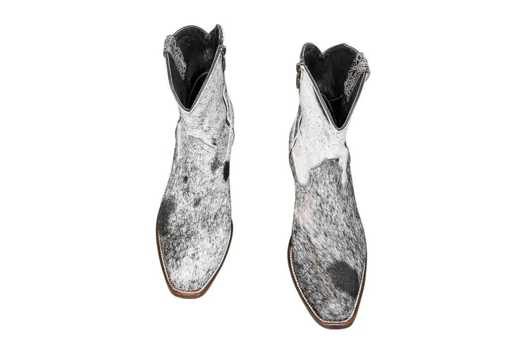The Loretta Cowhide Boots - Size 9.5 US