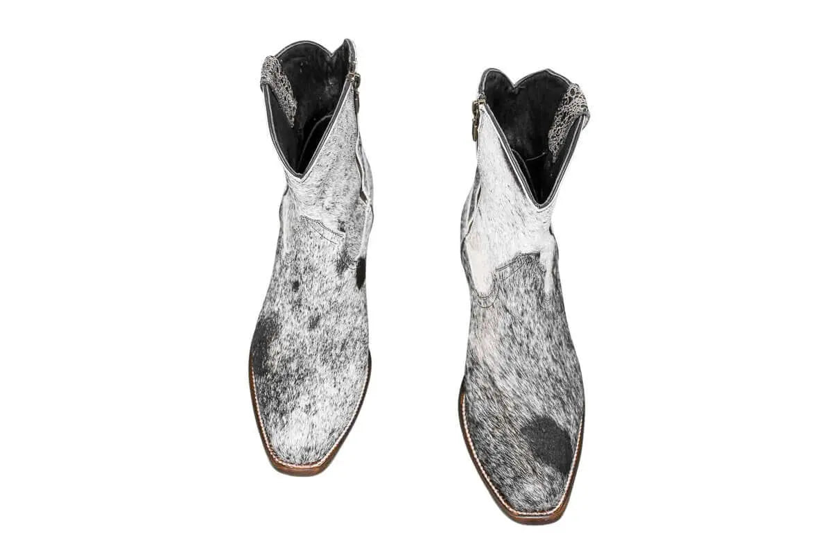 The Loretta Cowhide Boots - Size 9.5 US