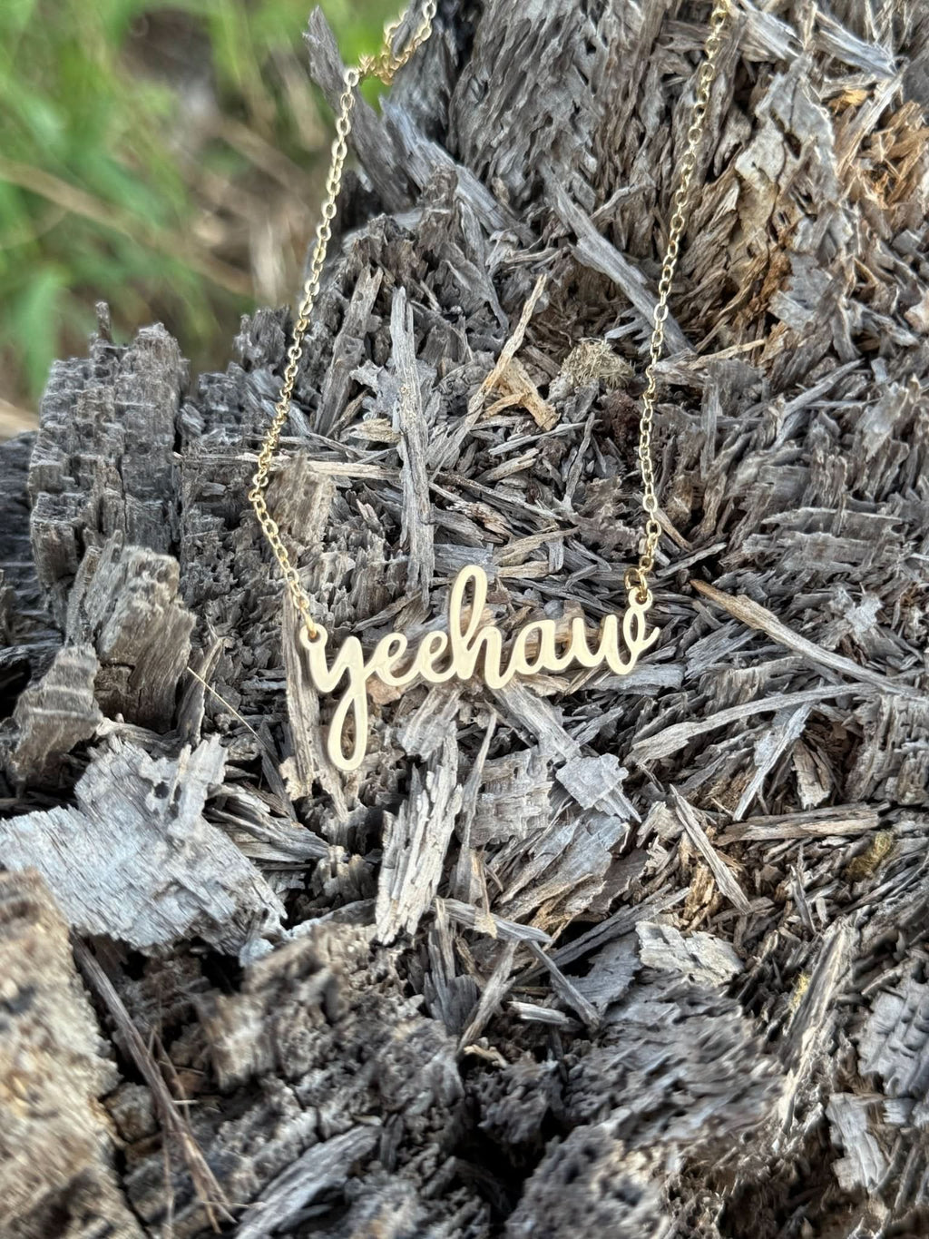Yee Haw Chain Necklace